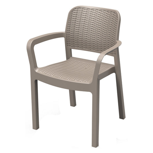 sedia in polipropilene 'bella' graphite cod:ferx.6130097nlm