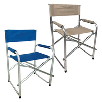 sedia regista 'mediterraneo' tessuto blu cod:ferx.6128800nlm