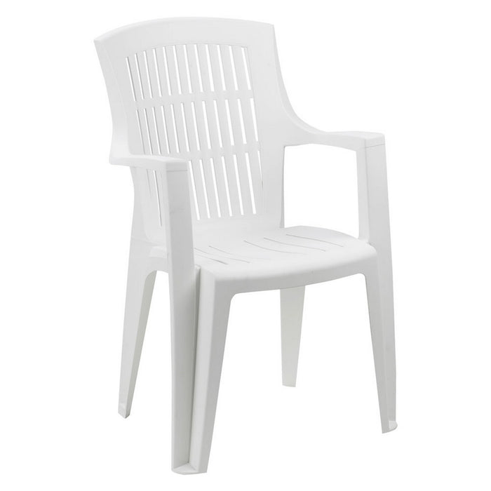 sedia in polipropilene 'arpa' bianca cod:ferx.6131740nlm