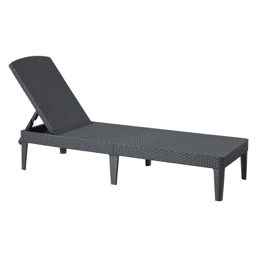 lettino in polipropilene 'jaipur' colore graphite cod:ferx.6131860nlm