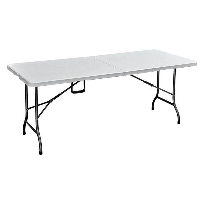 tavolo pic nic pieghevole 'party' cm 180 x 75 h 72 cm - colore bianco cod:ferx.6130681nlm