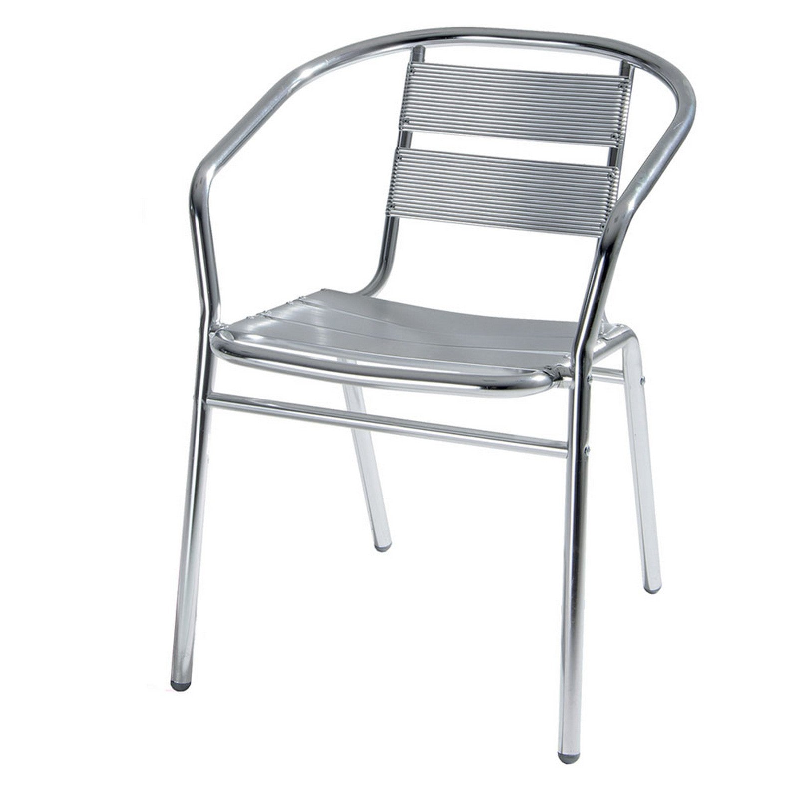 sedia in alluminio cm 54 x 59 x h 74 cod:ferx.6132543nlm