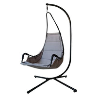 dondolo 'asn' monoposto - cuscino beige/marrone cod:ferx.6130269nlm