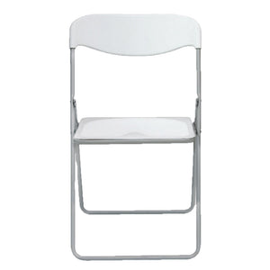 sedia pieghevole 'poker' bianco cod:ferx.6130655nlm