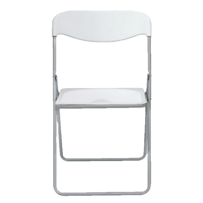 sedia pieghevole 'poker' bianco cod:ferx.6130655nlm