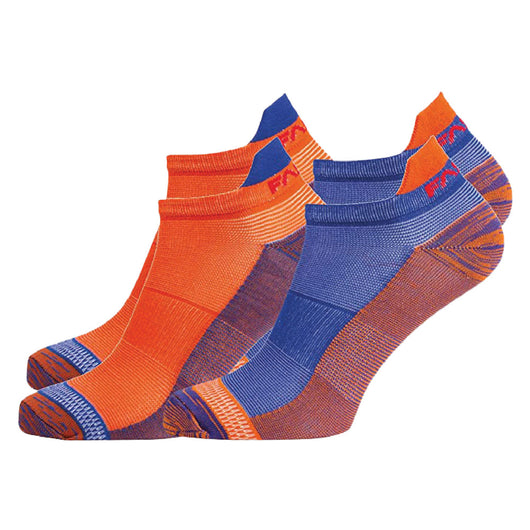 calze corte outodoor 'fluo'  taglia unica - confezione da 2 paia cod:ferx.1068862nlm