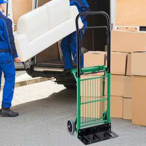 Carrello 2 in 1 con pianale pieghevole in acciaio, Carrello portapacchi multifunzione Carico a 90 kg-Deposito utensili Tool