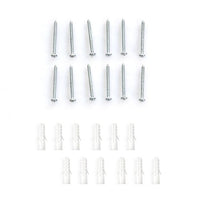 Set 6 portautensili magnetici a barra portata 6x10kg in acciaio cm 46 x 2,3 x 1,25 rosso nero giallo 20_0007234