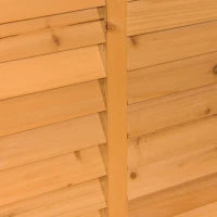 Gartenbox, Kissenbox, Cassapanca, Scatola di stoccaggio, baule da giardino, resistente alle intemperie, legno massiccio, 127 x 56 x 60 cm Giallo