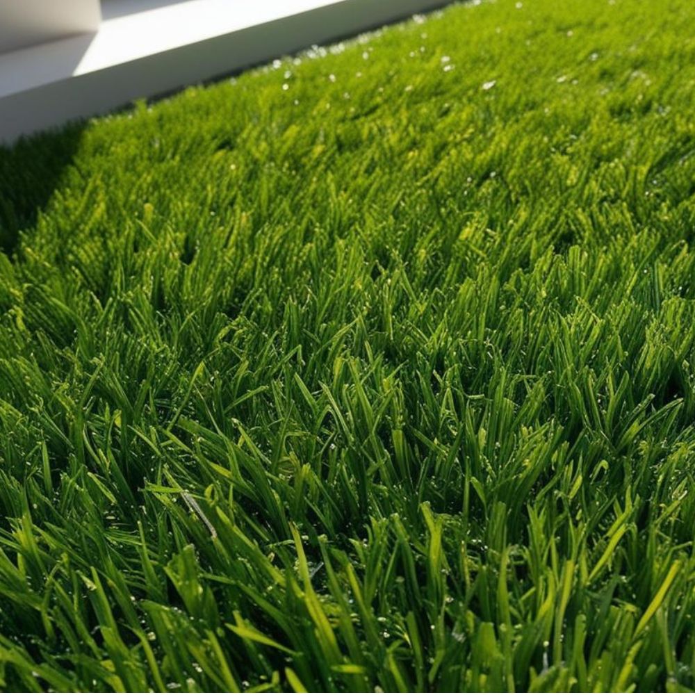 Rotolo prato sintetico oxford larghezza 2 m lunghezza 10 m fili 45 mm sempre verde