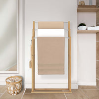 IDMarket - Toallero de 3 niveles RITA de bambú