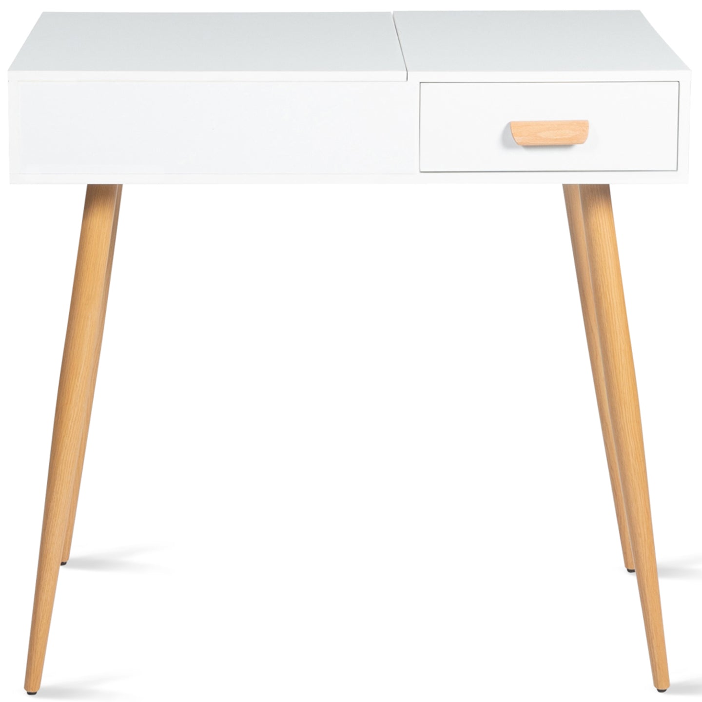 IDMarket - Toeletta con specchio pieghevole scandinavo LISA