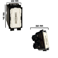 Bticino living now k4005 pulsante unipolare illuminabile 10a 250v