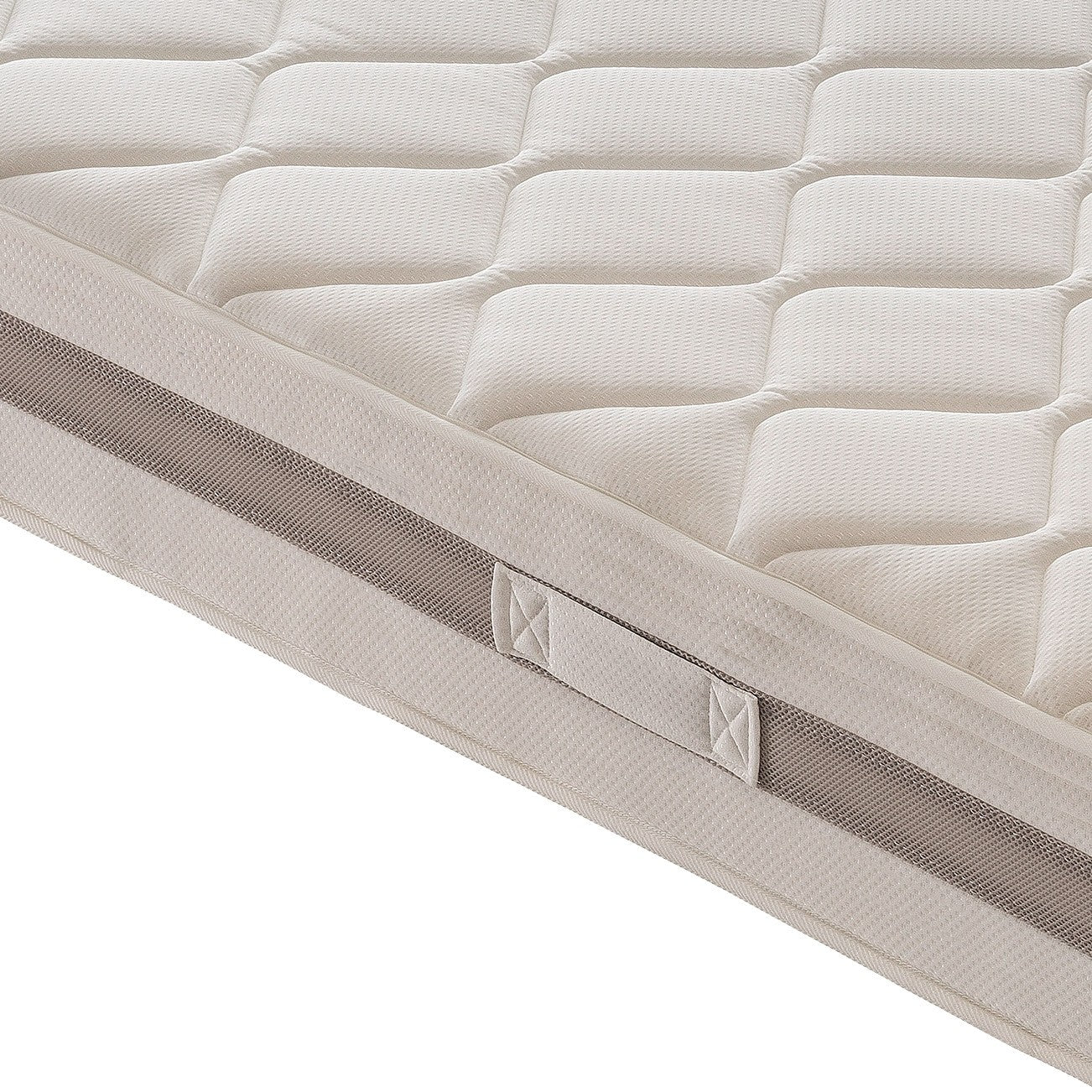 Materasso Singolo 80x200 Molle insacchettate e memory foam 9 Zone differenziate Altezza 22 cm