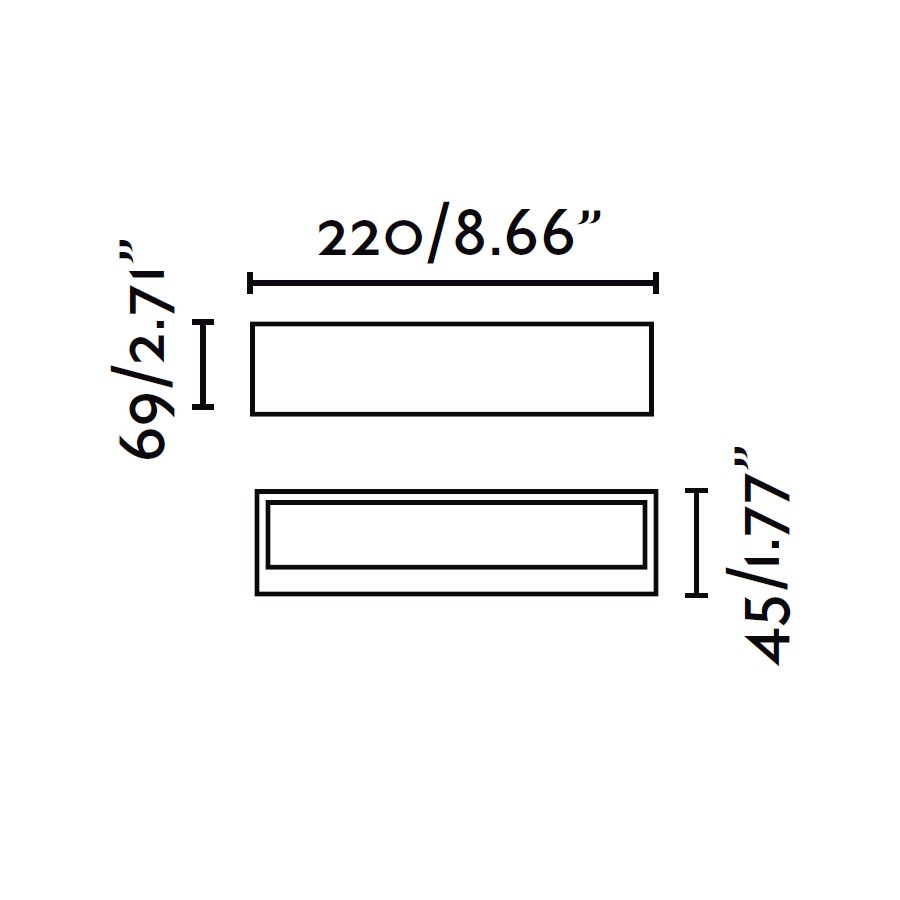 TOLUCA, Lampada a Muro per Esterni, Faro Barcelona