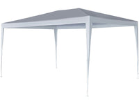 Gazebo da giardino "Natacha 4" - 12 m² - 3 x 4 m - Bianco