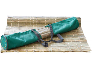 Sukkah in kit NINA regolabile - 4 x 3 - 4 rotoli di bambù e 4 doghe di legno