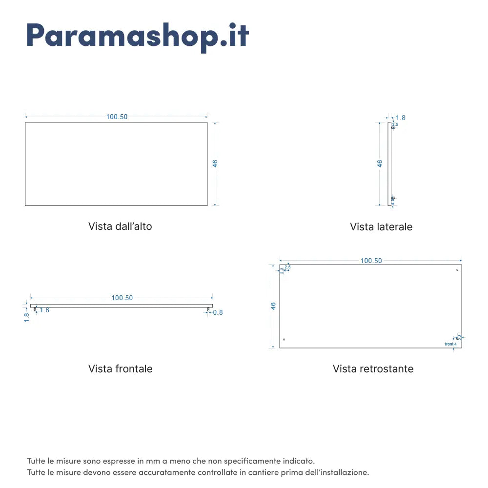 Mobile bagno sospeso 100 cm due cassetti sabbia opaco con top | Ardenne