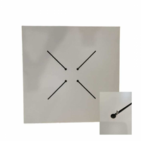 Top tavolo hpl bianco quadro cm 59x59x1