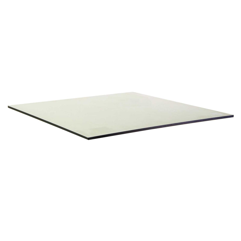 Top tavolo hpl bianco quadro cm69x69x1