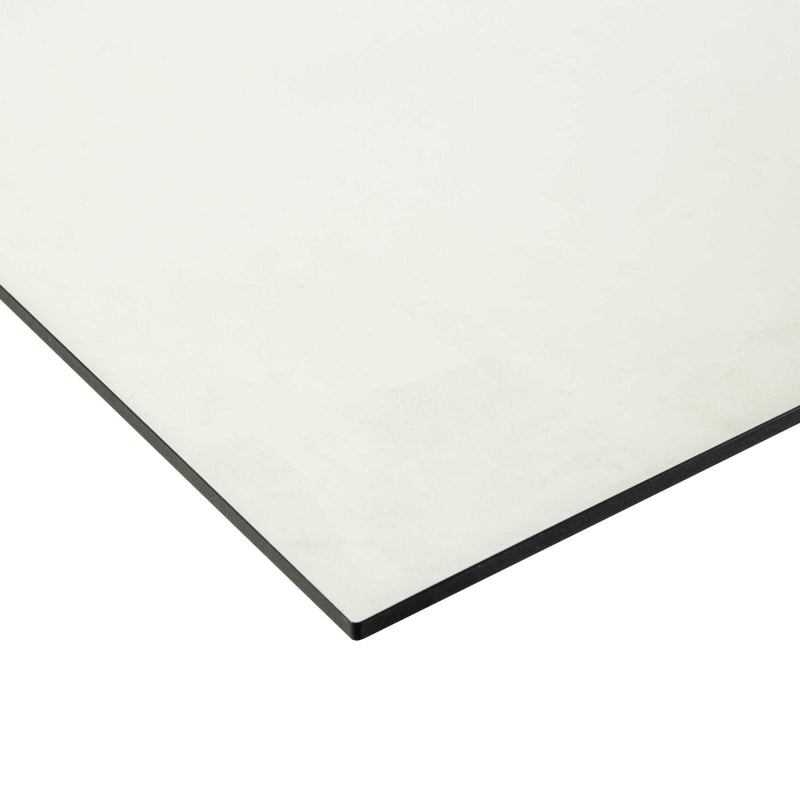 Top tavolo hpl bianco quadro cm69x69x1