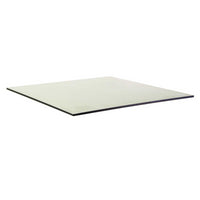 Top tavolo hpl bianco quadro cm79x79x1