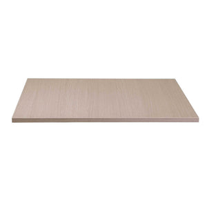 Top tavolo nobilitato rovere medusa quadro cm 68x68X1,8