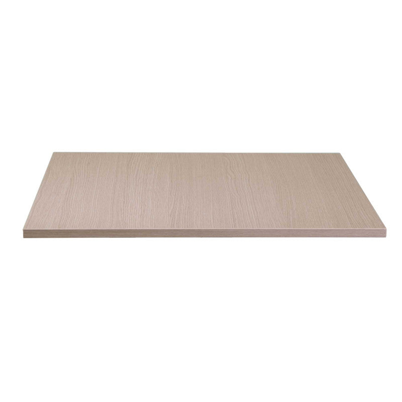 Top tavolo nobilitato rovere medusa quadro cm 68x68X1,8