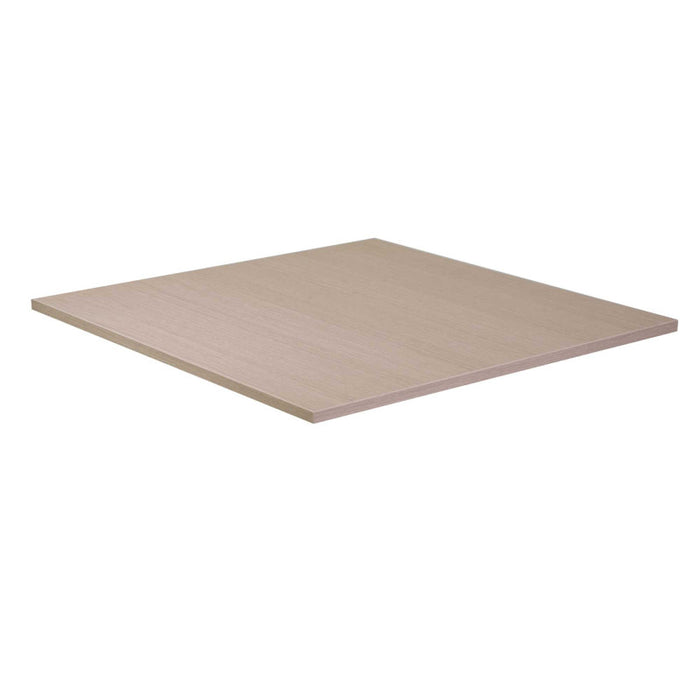 Top tavolo nobilitato rovere medusa quadro cm 68x68X1,8