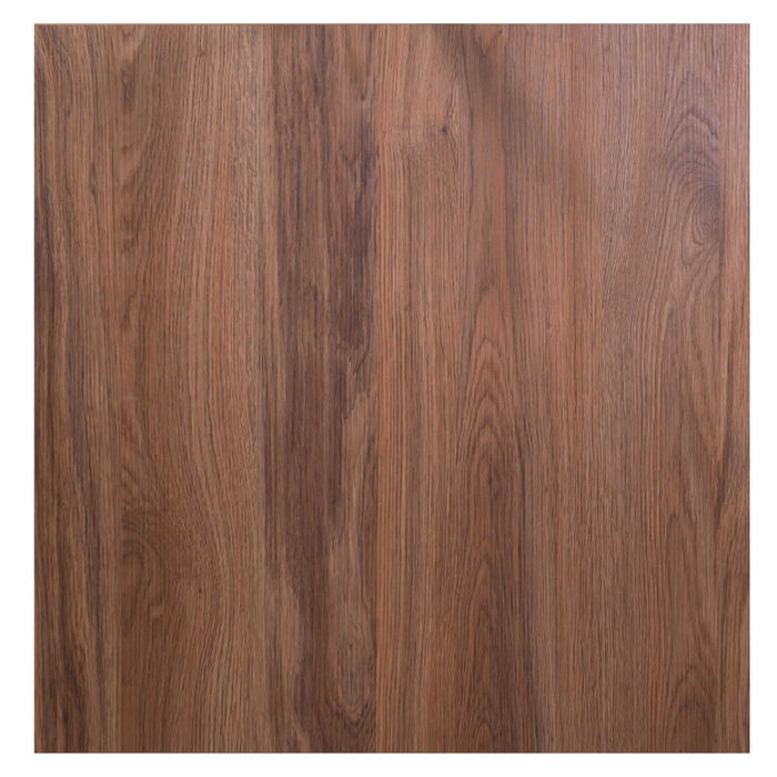 Top tavolo nobilitato rovere naturale quadro cm 68X68x1,8