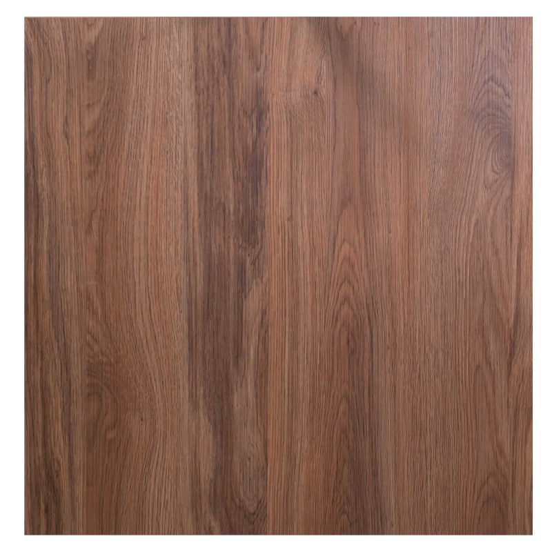 Top tavolo nobilitato rovere naturale quadro cm 68X68x1,8