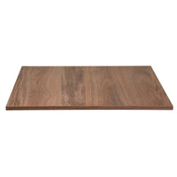 Top tavolo nobilitato rovere naturale quadro cm 80x1,8x80