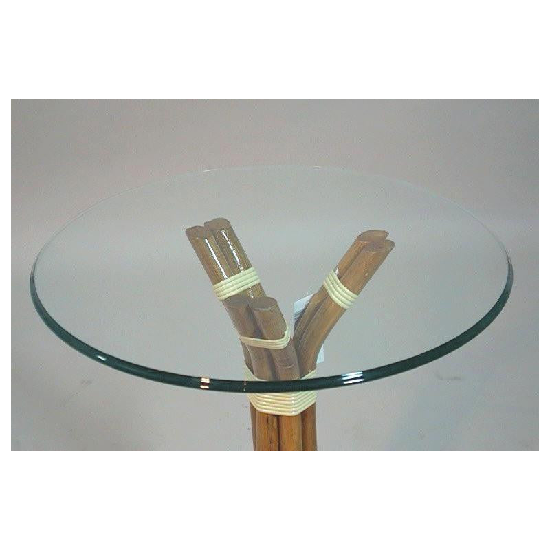 Top tavolo piano vetro tondo cm100x1,2