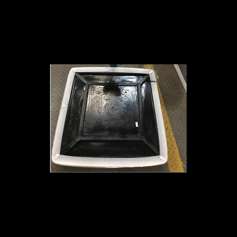 Top tavolo resina grigio rettangolare cm70x50h3