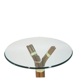 Top tavolo solo piano vetro cmø120mm12