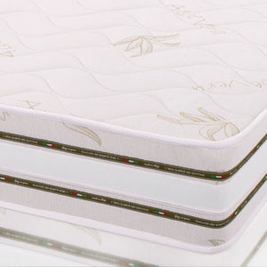 Materasso Matrimoniale 160x195, alto 22 cm Sfoderabile - Memory Foam, Rivestimento Aloe Vera, Traspirante | Top H22