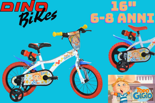 Bicicletta Bambino Dino Bikes TOPO GIGIO 16"