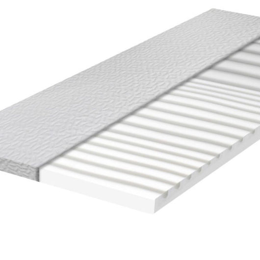 Topper Relax120 in Memory Foam Massaggiante sfoderabile 120x190x5H