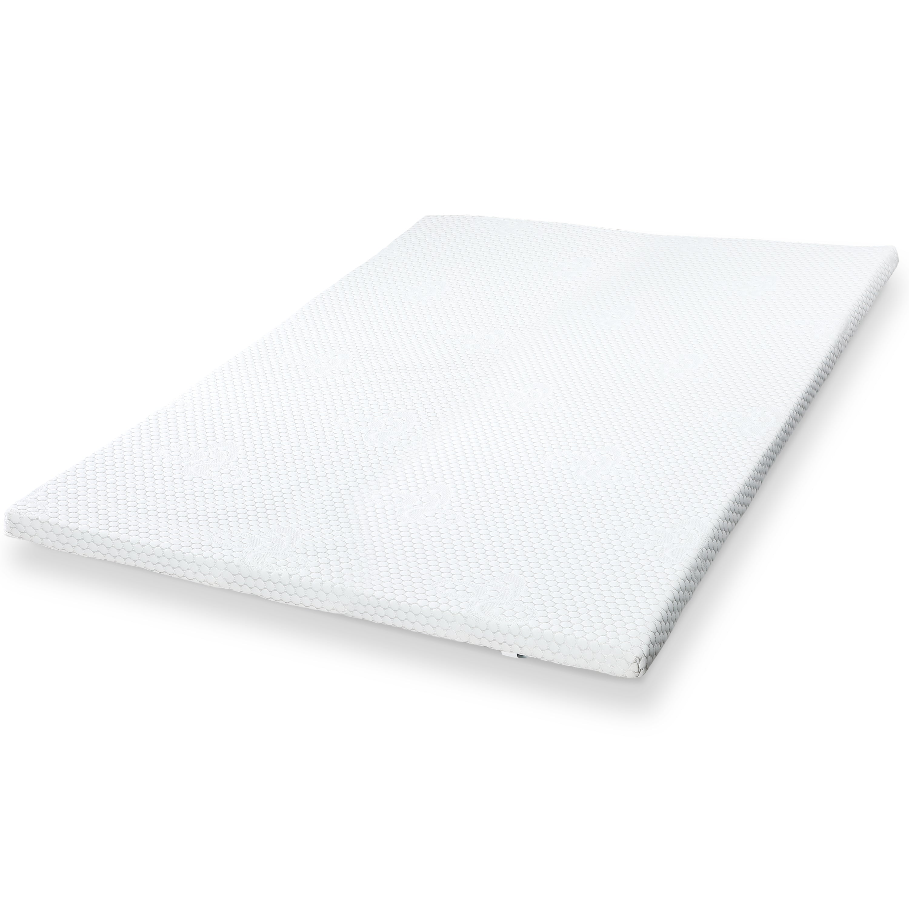Topper Viscoelastico Memory Foam H3 | Correttore per materasso | Topper per materasso con fodera removibile | antibatterico 160x220