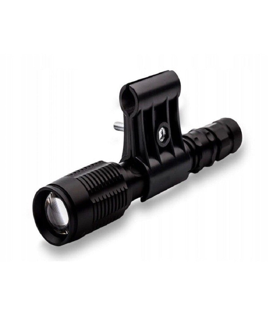 Torcia 50000 Lumen Tattica/militare Per Fucile Led T6 Ricaricabile Zoom Bl-q2804         