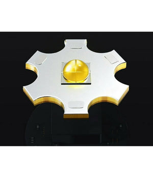 Torcia A Led Potente Professionale 3500lmn Fino A 500mt Ricaricabile Usb Ip65         