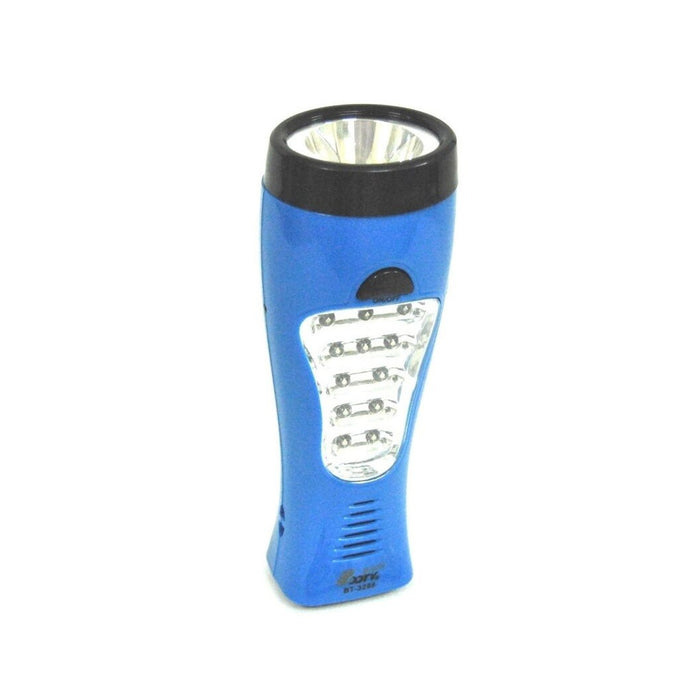 Trade Shop - Torcia Bt-3288 Led Luce Portatile Ricaricabile Con Radio Fm -