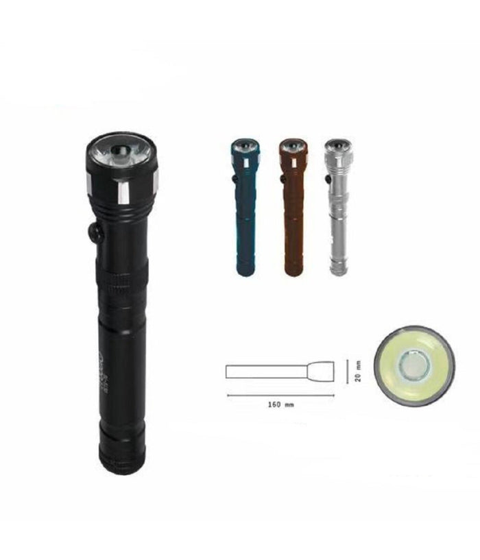 Torcia Da Lavoro Elettrica Luce Led Cree Portatile Resistente Escursioni Dt-2120         