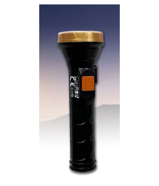 Torcia Elettrica Luce Led Ricaricabile Usb Per Escursionismo Campeggio Tx-8349         