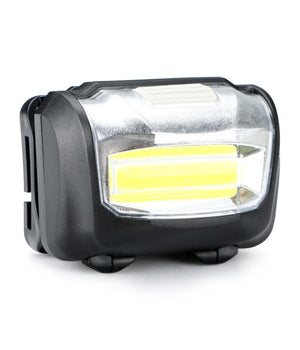 Torcia Frontale Cob Da 3w 110lmn A Led Per Trekking Sport Lavoro Ricaricabile         