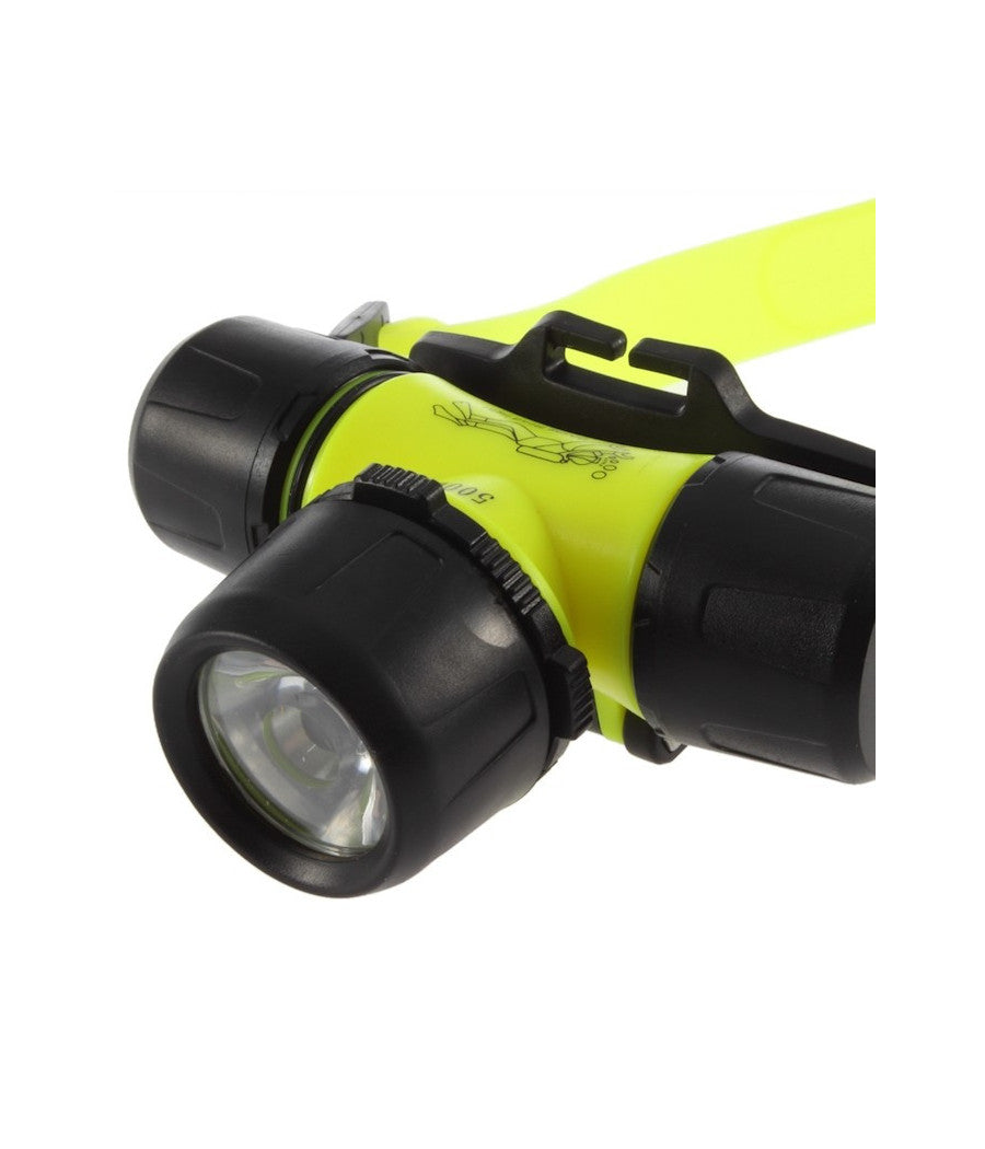 Torcia Frontale Cree Led Subacquea Lampada Inclinabile Doppia Funzione Bl6800         