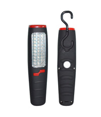Torcia Lampada Calamita Gancio 37 Led 30 Led + 7 Led Per Casa Auto Ufficio         