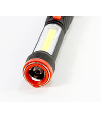 Torcia Lampada Calamita Strip Led 1 Led Cob Light Luce Bianca Calamita         