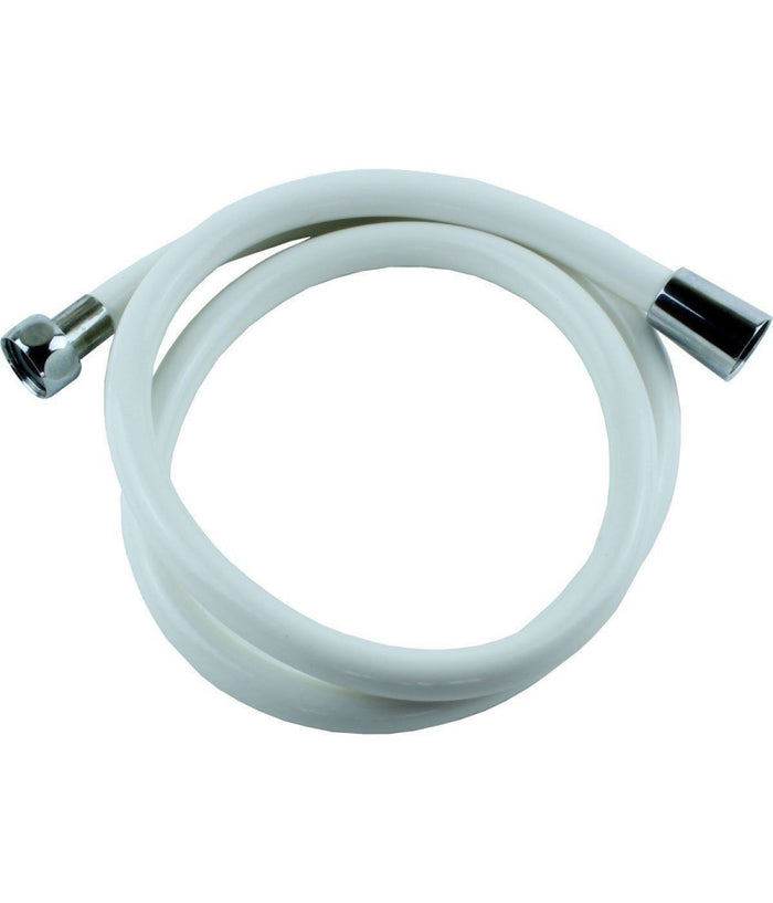 Laccio Tubo Flessibile Doccia Pvc Bianco Universale Lunghezza 2m         