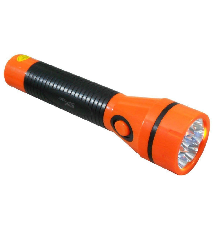 Torcia Lampada Emergenza A Led Ricaricabile Portatile Caccia Pesca Con 7 Led         
